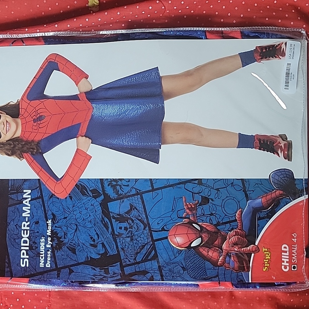 Spider-Man Kids Costume - Red and Blue